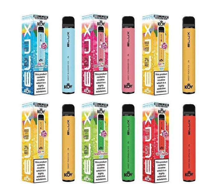 Elux Bar 600 Sweet Series – süßes Blaubeereis | Einweg-Vaporizer: Fruchtige Innovation trifft modernes Dampferlebnis