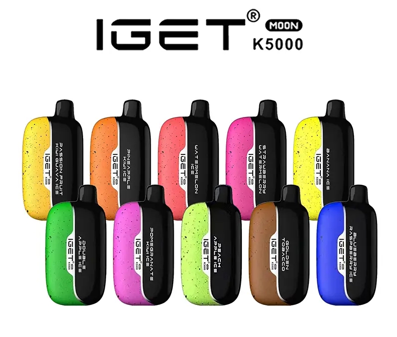 IGET Moon 5000 Züge Vape - Orangenschalen-Apfel-Eis: Ein fruchtiges Meisterwerk für Vaper in Deutschland