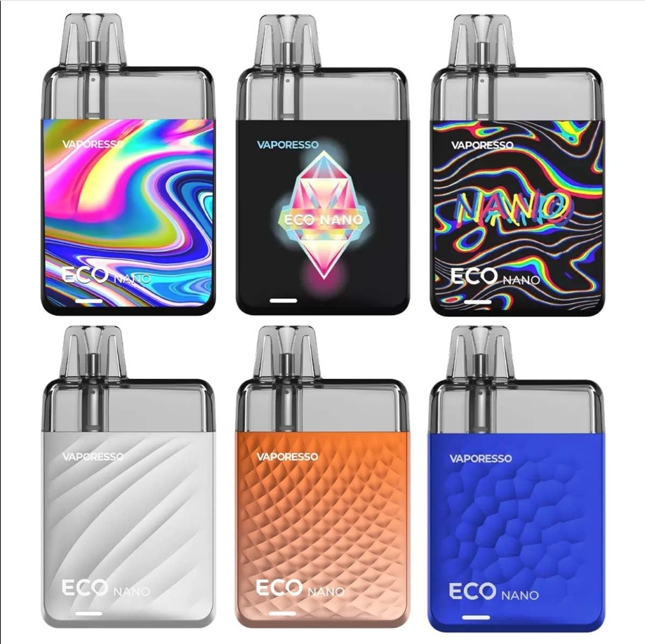 Vaporesso ECO NANO Vape-Kits - Farbfluss: Die perfekte Kombination aus Design, Leistung und Komfort