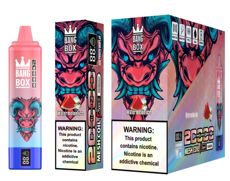 Bang Box 20000 Züge Smart Screen Vape - Wassermeloneneis: Ein Sommertraum für österreichische Vaper