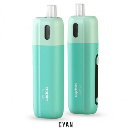 Aspire Fluffi Kit Vape - Cyan: Dein stylischer Begleiter für ein modernes Dampferlebnis