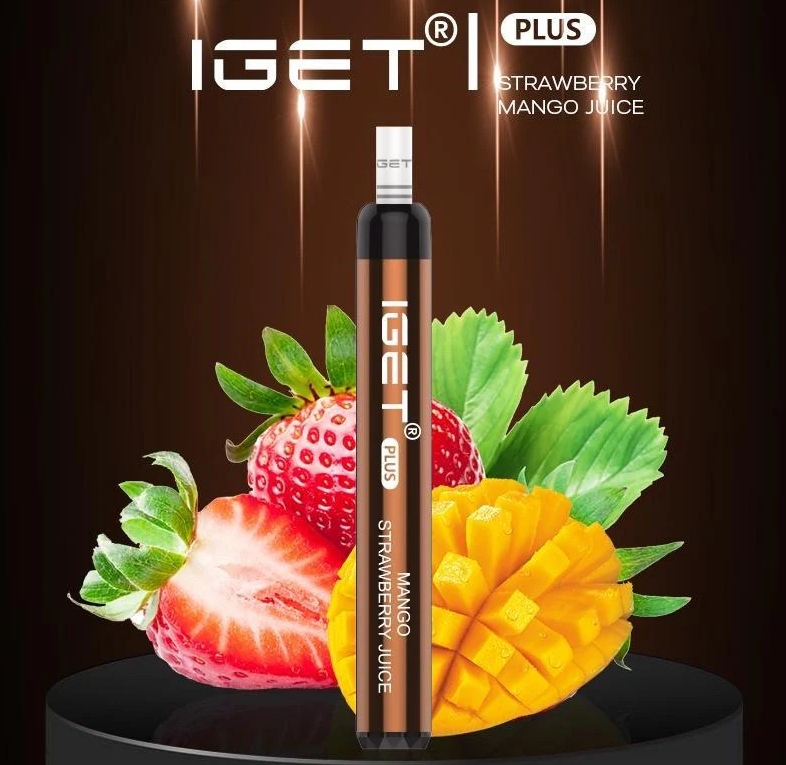 Entdecken Sie die IGET Plus 1200 Züge Vape - Mango Erdbeersaft: Ein Geschmackserlebnis der Extraklasse