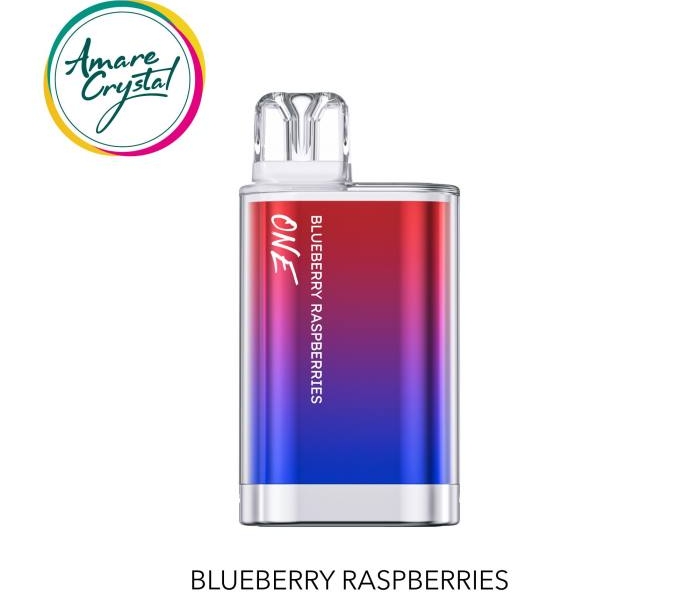 SKE Amare Crystal One 600 Puffs Vaporizer – Blaubeer Himbeeren: Ein fruchtiges Meisterwerk für den modernen Vaper
