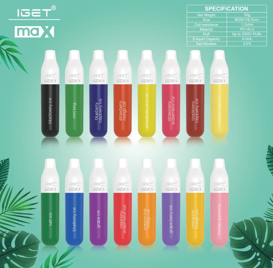 IGET Max 2300 Züge Vape - Brombeer Himbeer Eis: Ein erfrischendes Dampferlebnis für Deutschland 2025