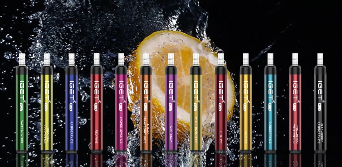 Entdecken Sie die IGET Plus 1200 Züge Vape - Mango Erdbeersaft: Ein Geschmackserlebnis der Extraklasse
