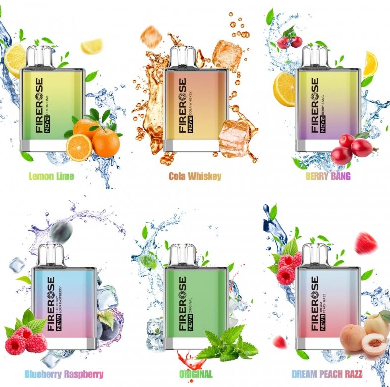 Entdecke die Elux Firerose Nova 600 Puffs Vape - Apfel-Pfirsich-Birne: Ein Meisterwerk für den Schweizer Vaping-Markt