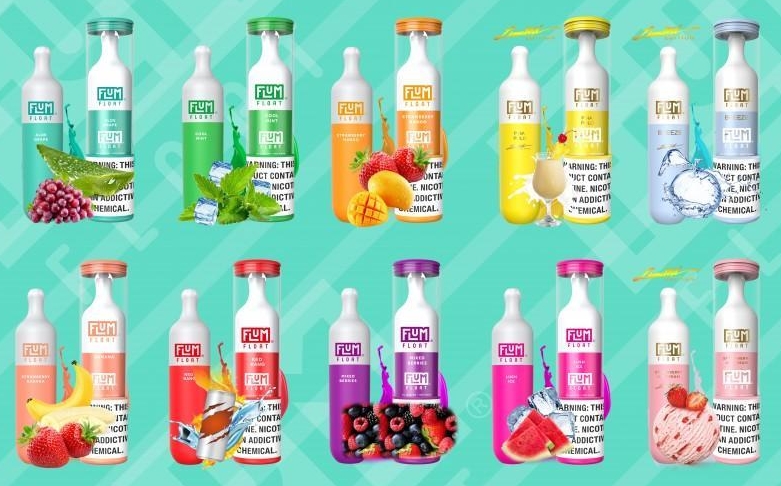 FLUM FLOAT 3000 Züge Vape - Erdbeer-Mango: Ein fruchtiges Meisterwerk für Vaper