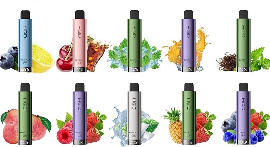 HQD Cuvie Plus 2.0 9000 Züge Vape - Drachenbonbons: Ein Geschmackserlebnis, das Österreichs Vaping-Szene begeistert