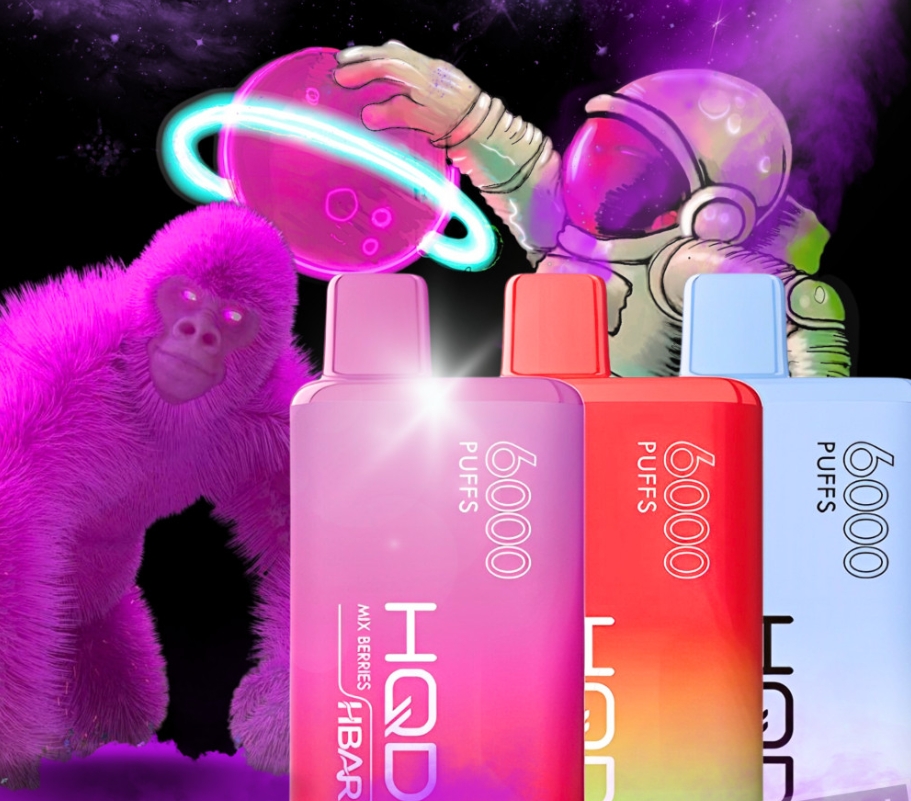 HQD HBAR 6000 Züge Vape - Beerenmischung: Ein fruchtiges Meisterwerk für Schweizer Dampfer 2025