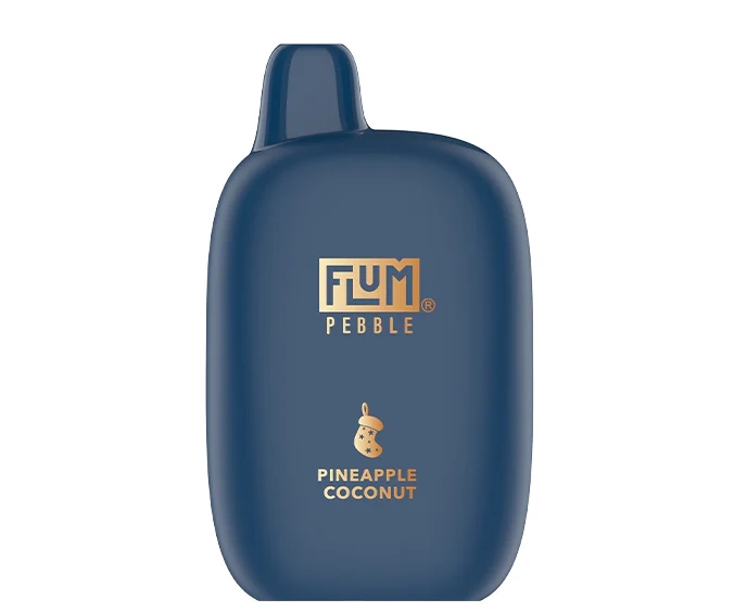 FLUM PEBBLES 6000 Weihnachtsedition Vape: Tropische Weihnachtsfreude mit Ananas-Kokosnuss