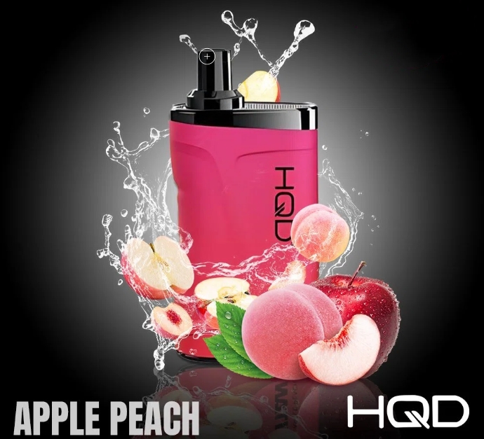 HQD TITAN 7000 Züge Vape - Apfel Pfirsich: Ein fruchtiges Meisterwerk für Österreichs Vaper