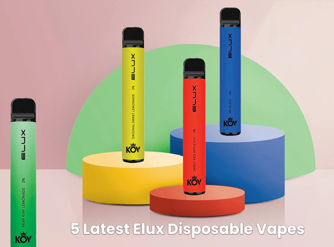 ELUX BAR KOV LEGACY 600 Puffs Vape - Zitronen Rybna: Ein frischer Genuss für Österreichs Vaper